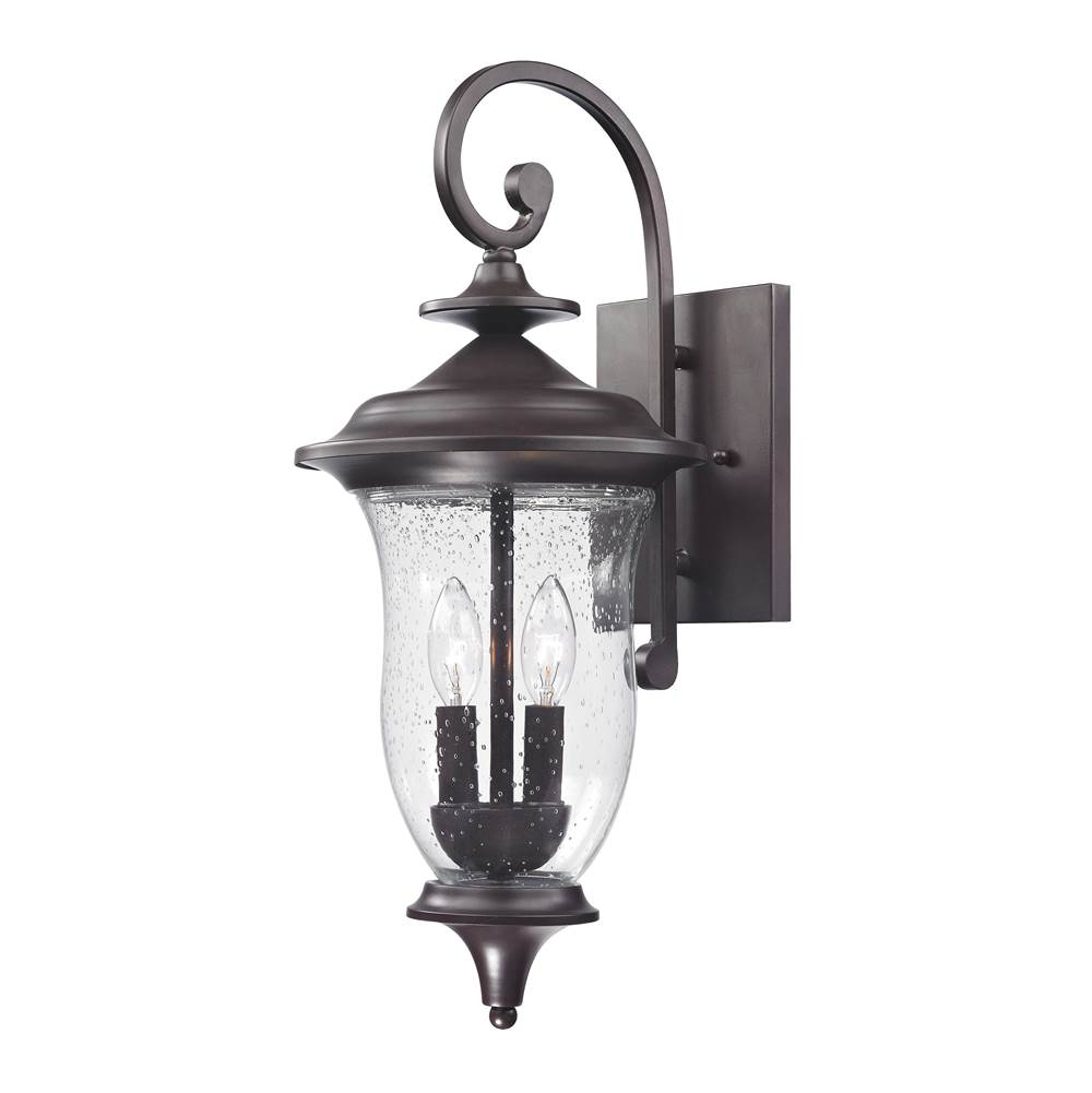 Thomas Lighting Trinity 22'' High 2-Light Outdoor Sconce - Oil Rubbed Bronze
