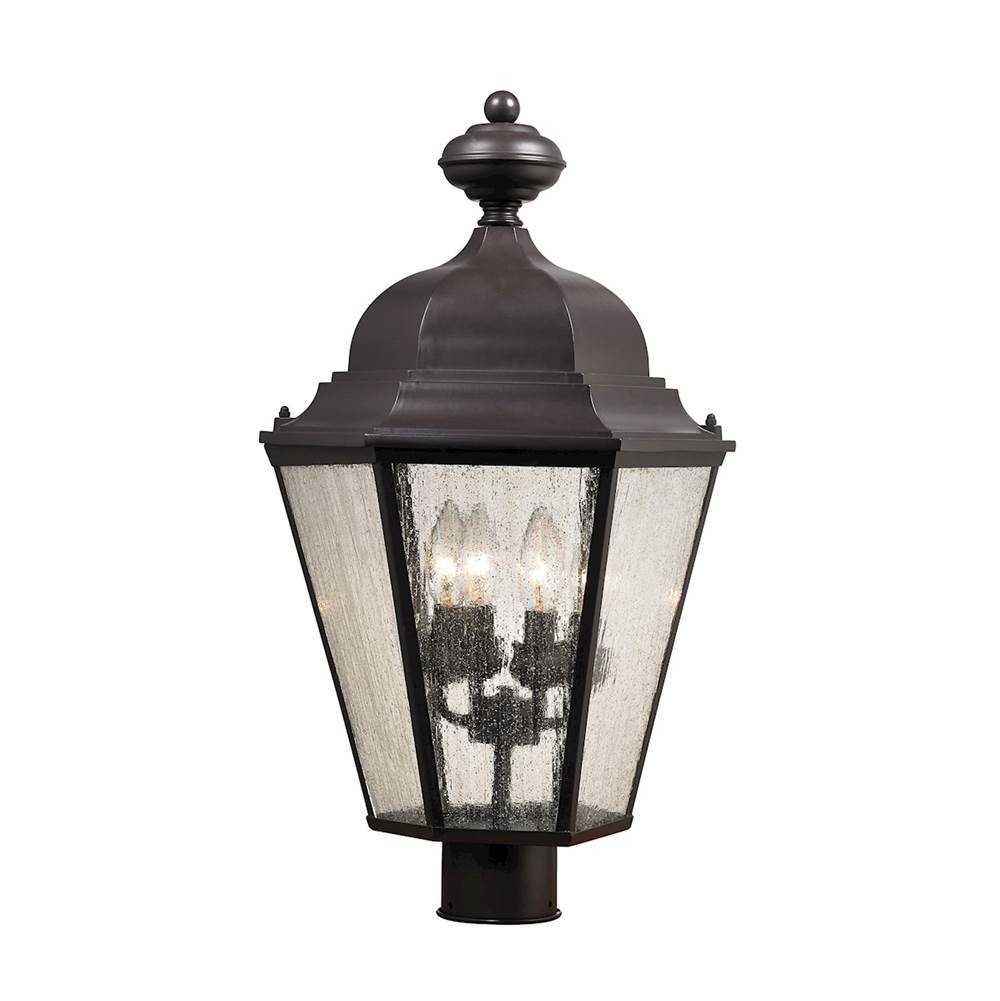 Thomas Lighting Cotswold 18'' High 4-Light Outdoor Post Light - Oil Rubbed Bronze