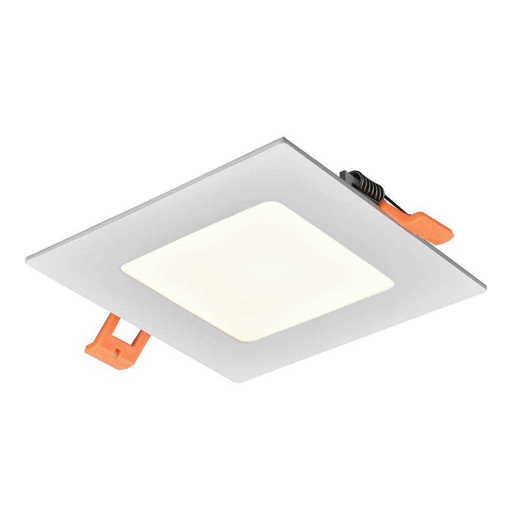 Thomas Lighting Mercury 4'' Square Recessed Light in White - Integrated LED
