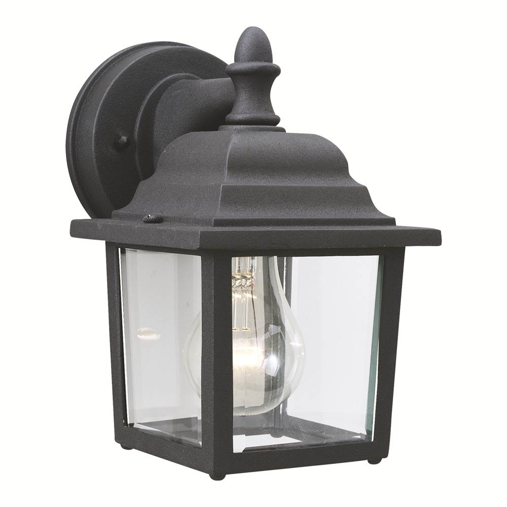 Thomas Lighting Hawthorne 8.5'' High 1-Light Outdoor Sconce - Black