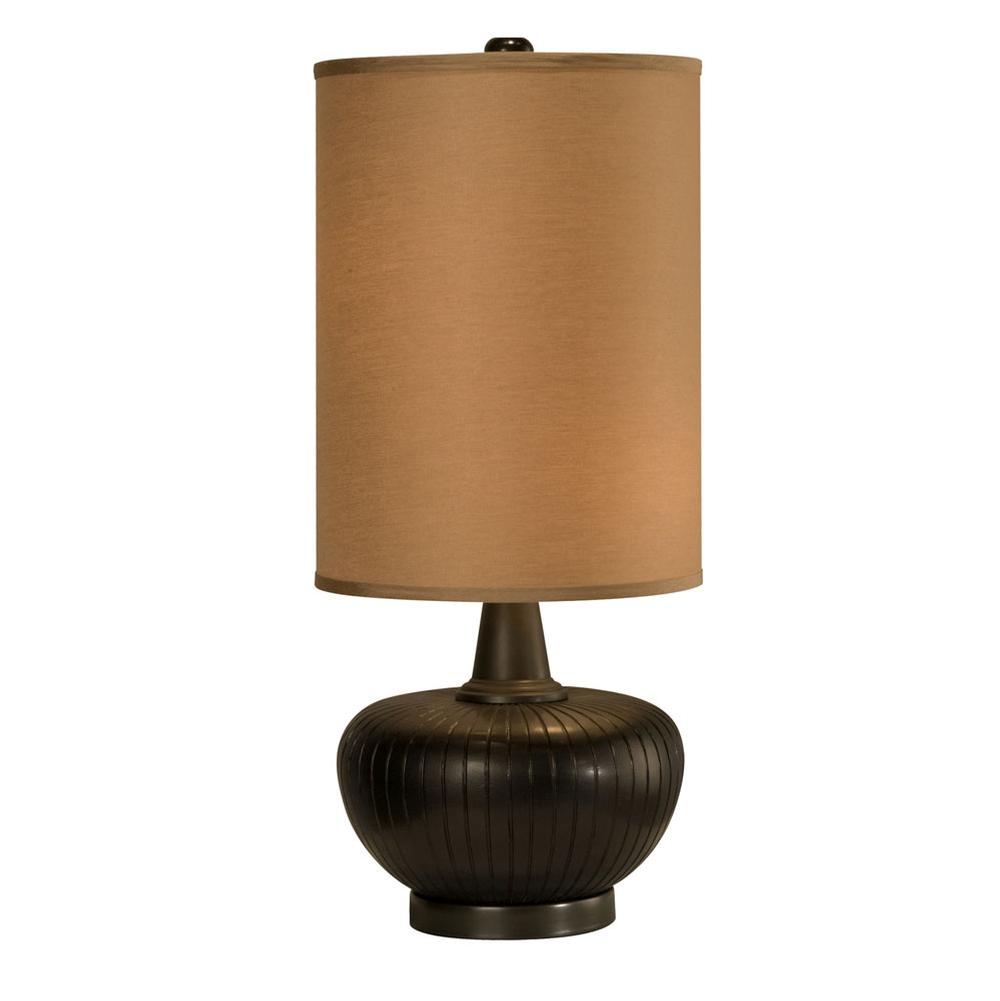 Thumprints Graphite Table Lamp