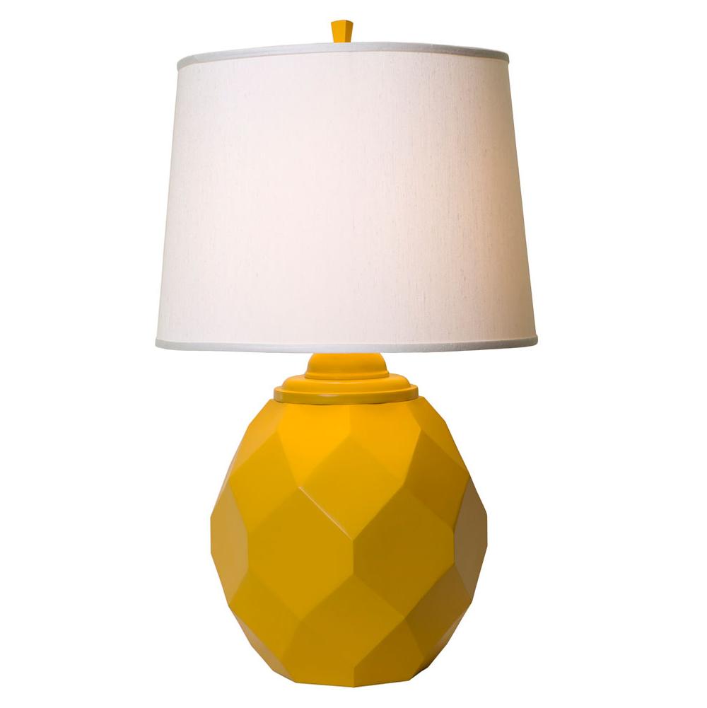 Thumprints Jewel- Yellow  Table Lamp