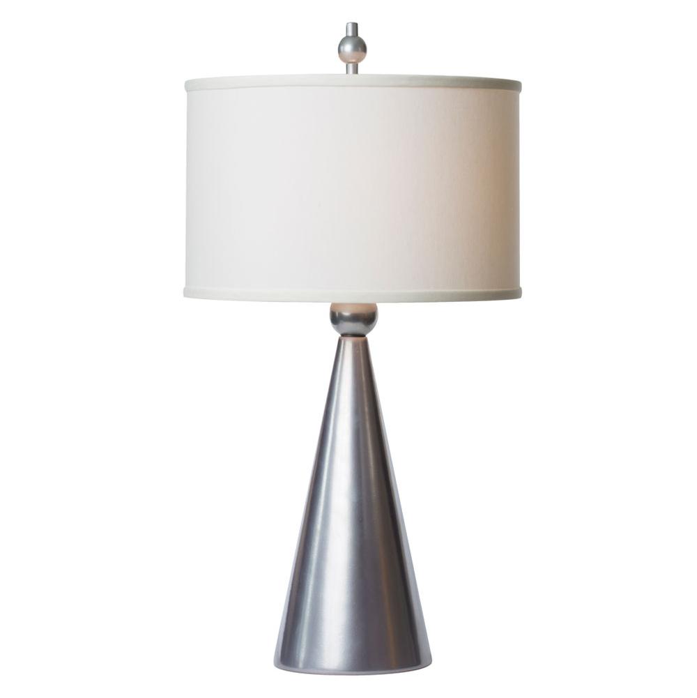 Thumprints Jolly Pop Silver Table Lamp