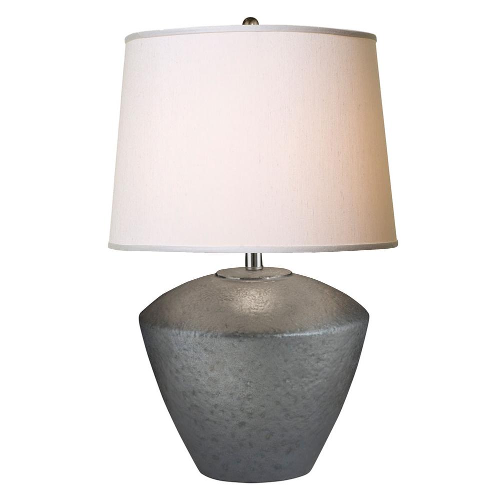 Thumprints Electra- Grey  Table Lamp