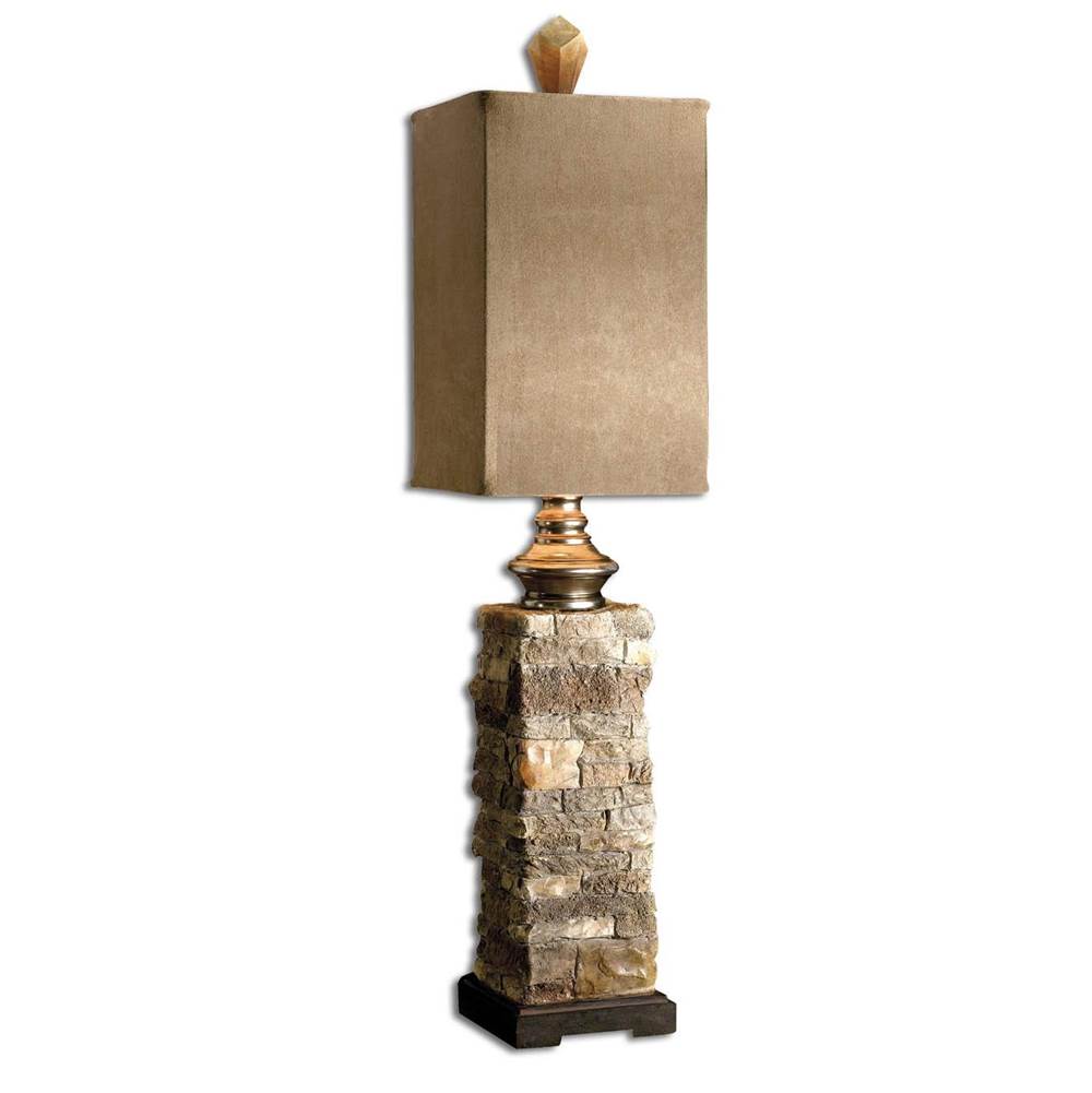 Uttermost Lamps Table White, Uttermost Bones Stone Ivory Table Lamp