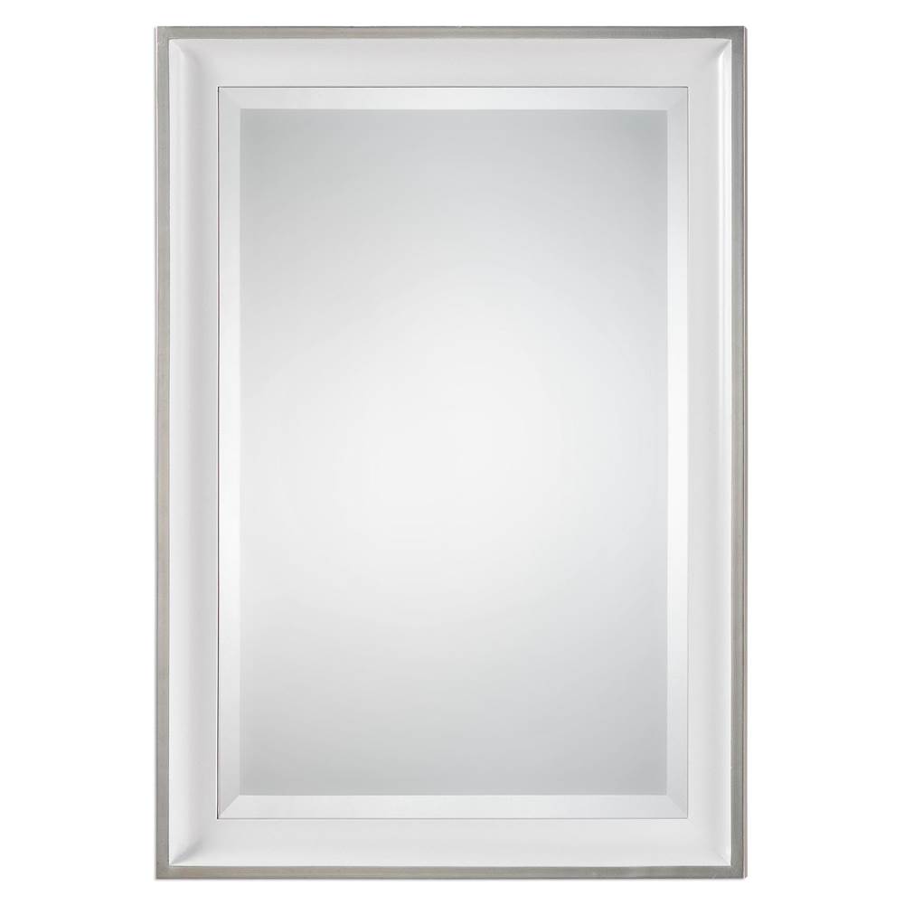Uttermost Uttermost Lahvahn White Silver Mirror