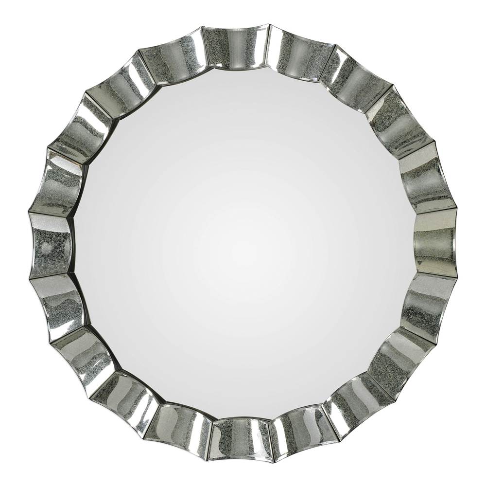 Uttermost Uttermost Sabino Scalloped Round Mirror