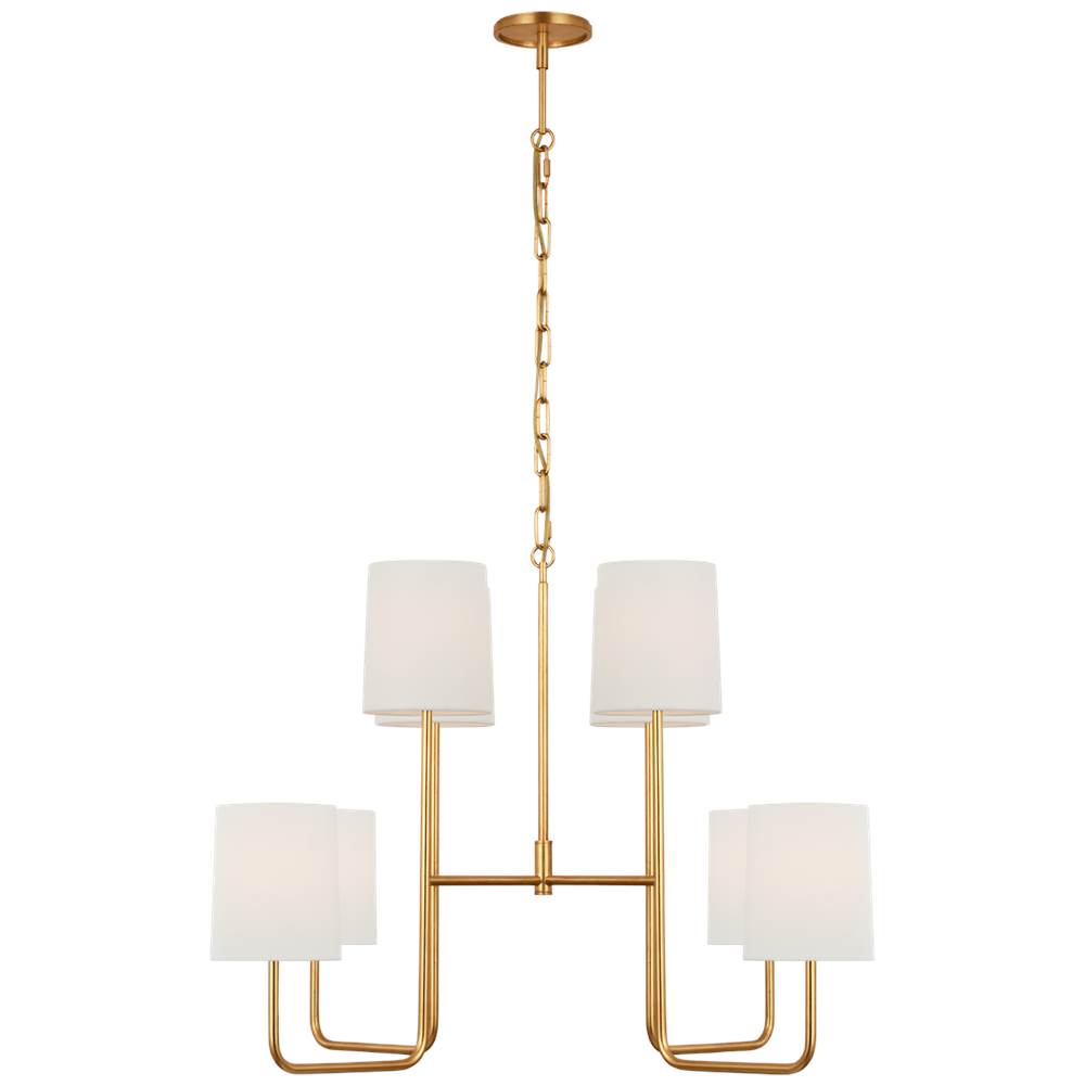 Visual Comfort Signature Collection Go Lightly Extra Large Two Tier Chandelier