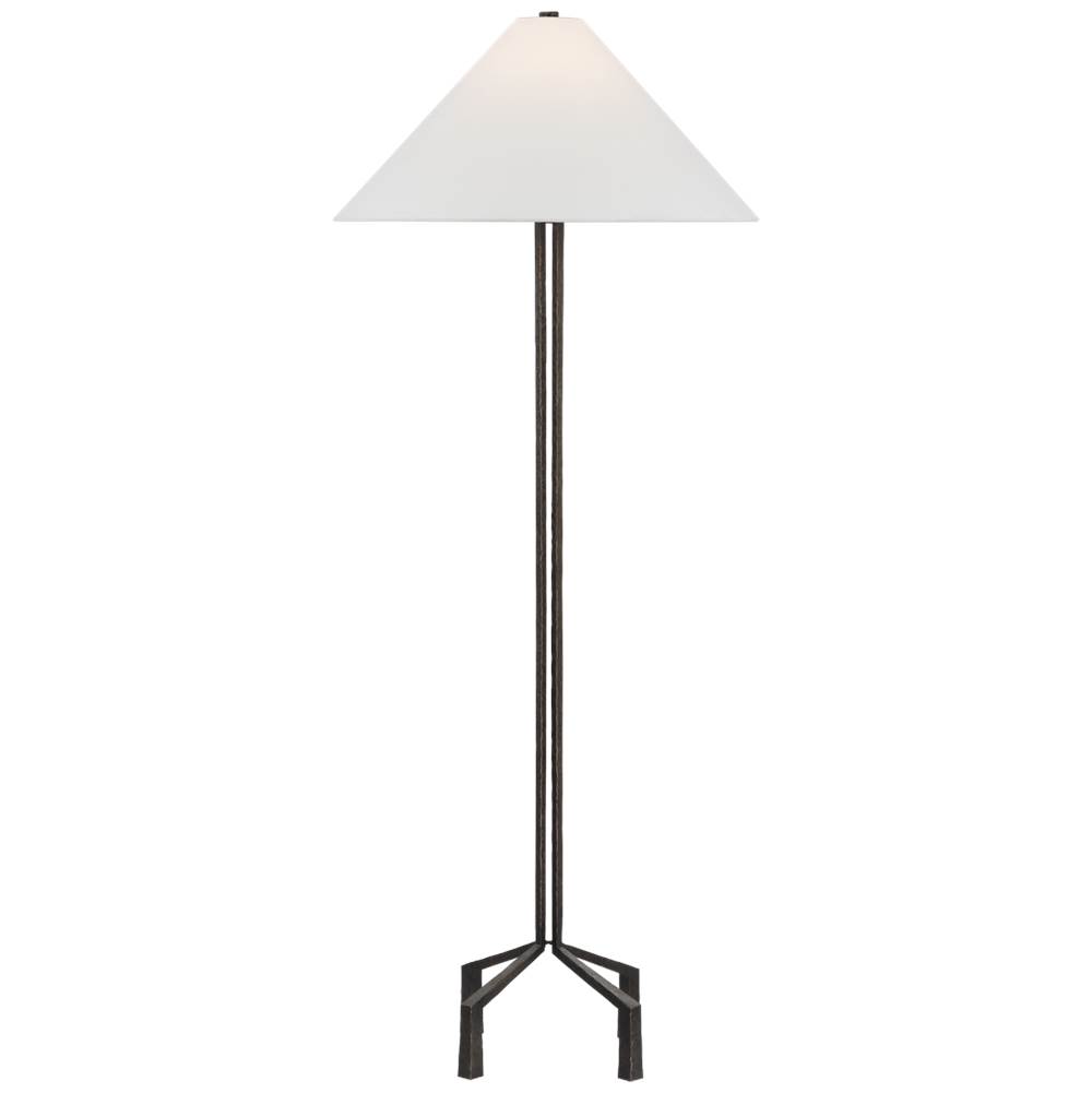 Visual Comfort Signature Collection Clifford Large Forged Floor Lamp